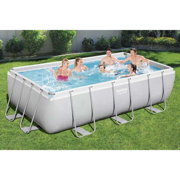 Piscina Power Steel 404x201x100cm, 6478L, carcas metal