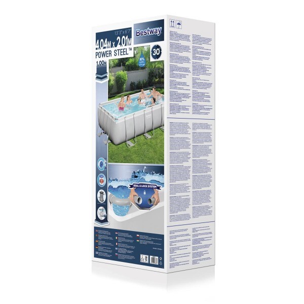 Piscina Power Steel 404x201x100cm, 6478L, carcas metal