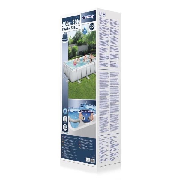 Piscina Power Steel 404x201x100cm, 6478L, carcas metal