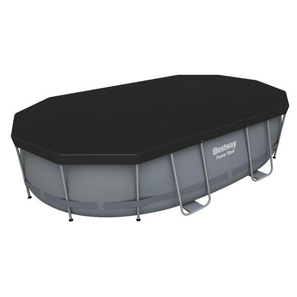 Piscina Power Steel Oval 488x305x107cm, 10949L, carcas metal
