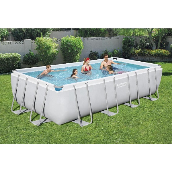 Piscina Power Steel 549x274x122cm, 14812L, carcas metal (pompa filtru pe cartus)
