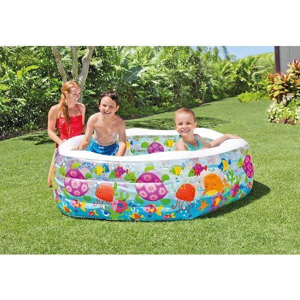 Bazin cu fund gonflabil 191x178x61cm, 541L, 6+