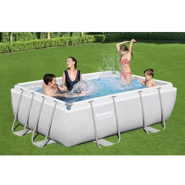 Piscina Power Steel 282x196x84cm, 3662L, carcas metal