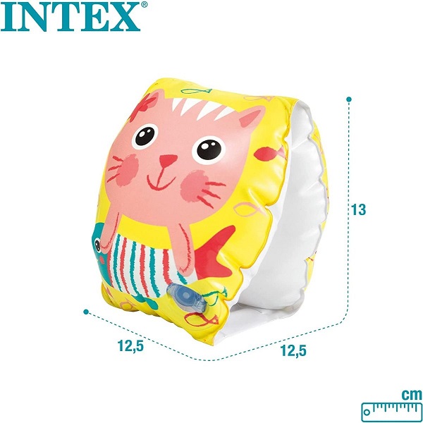 Minecute pentru înot “Pisoiaș fericit” 20x15cm, 1+