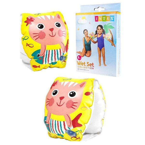 Minecute pentru înot “Pisoiaș fericit” 20x15cm, 1+