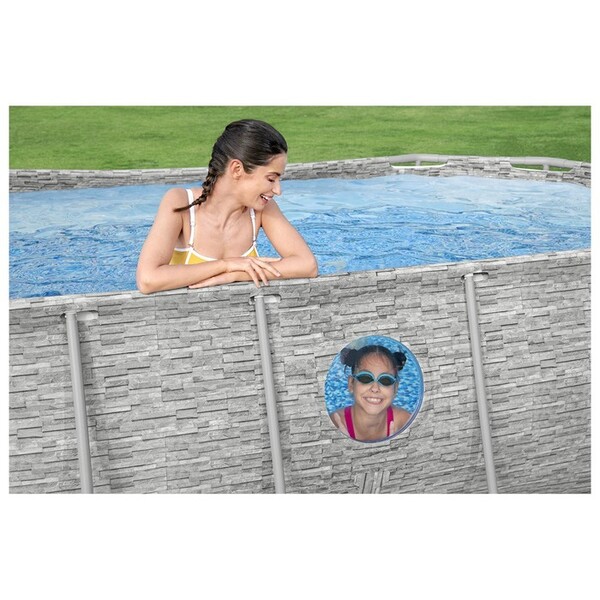 Piscina Power Steel 427x250x100cm, 7250L, carcas metal