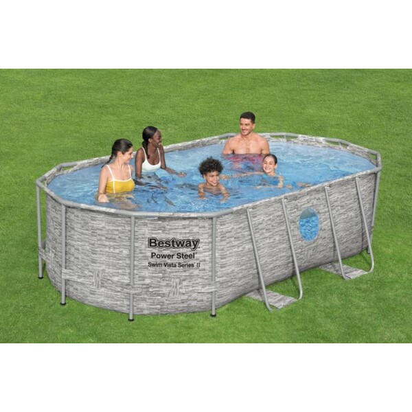 Piscina Power Steel 549x274x122cm, 13430L, metal carcas