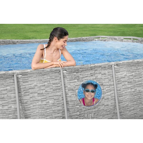 Piscina Power Steel 549x274x122cm, 13430L, metal carcas