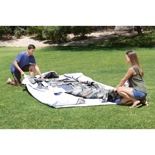 Piscina Power Steel Oval 610x366x122cm, 20241L, carcas metal