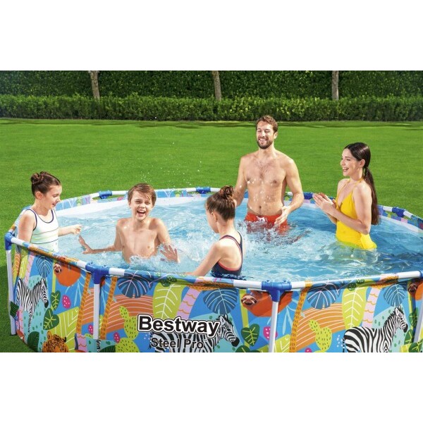 Piscina Steel Pro 305x66cm, 4062L, carcas metal