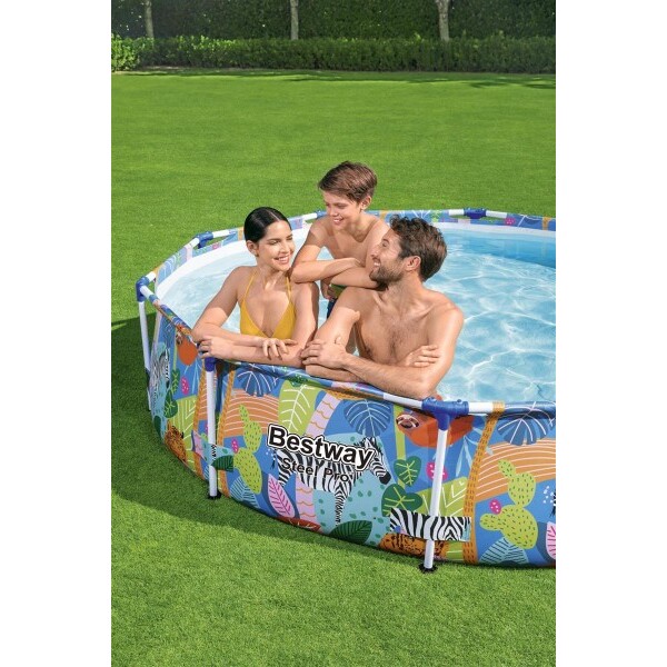 Piscina Steel Pro 305x66cm, 4062L, carcas metal