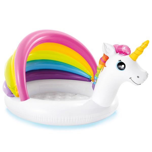 Cumpara  Piscine pentru copii - Bazin Gonflabil Unicorn 127x102x69cm, 1+..