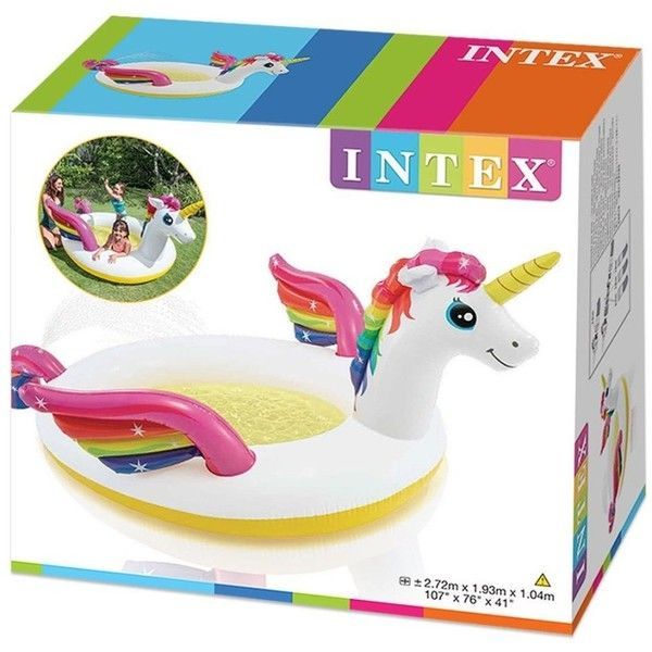 Bazin gonflabil UNICORN 272x193x104см, 335L, 2+