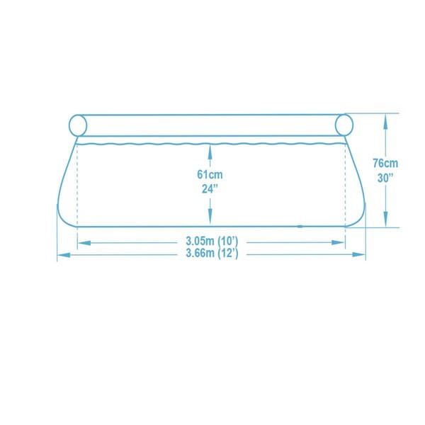 Piscina FAST SET 366x76cm, 5377L
