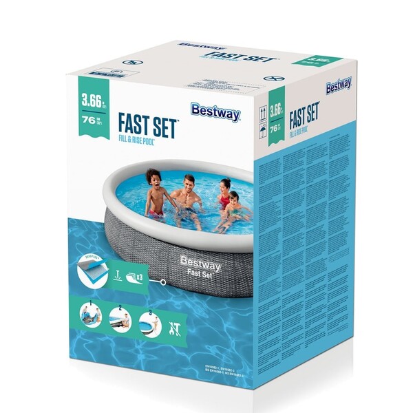Piscina FAST SET 366x76cm, 5377L