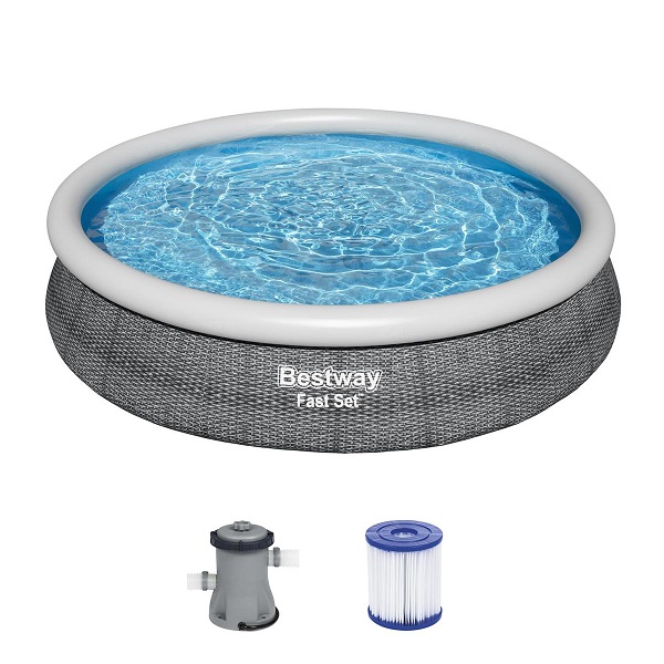 Piscina FAST SET 366x76cm, 5377L (pompa filtru 1249L/ora)