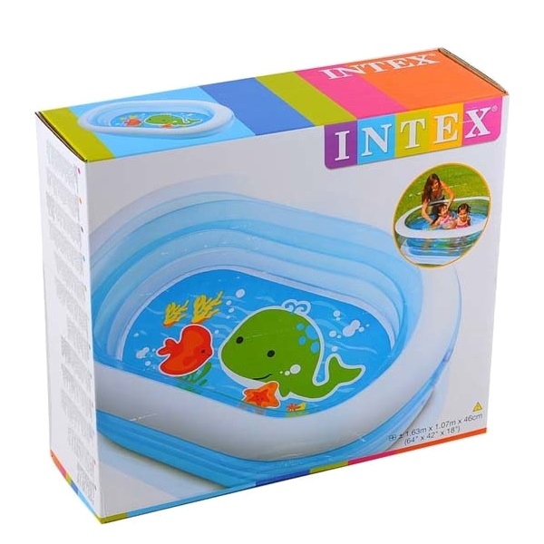 Bazin gonflabil Sea Friends 163x107x46cm, 238L, 3+