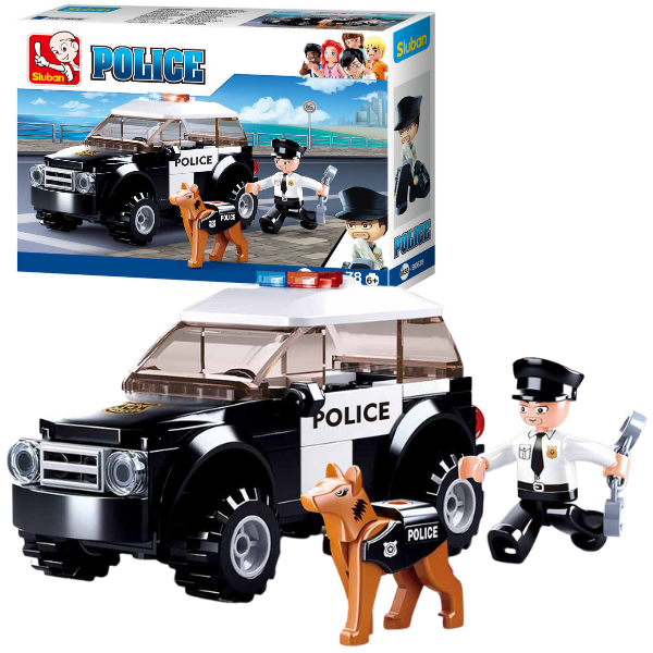 Cumpara  Constructori - Set de construcție ”SUV-ul poliției”, 78 elem..