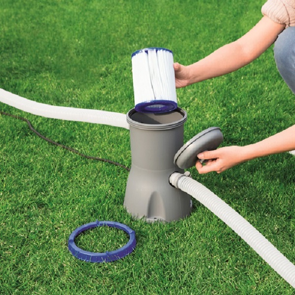 Cartuș filtrant „II” (bloc de 2 bucăți) pentru pompa de filtrare 58117, 58148, 58383, 58386