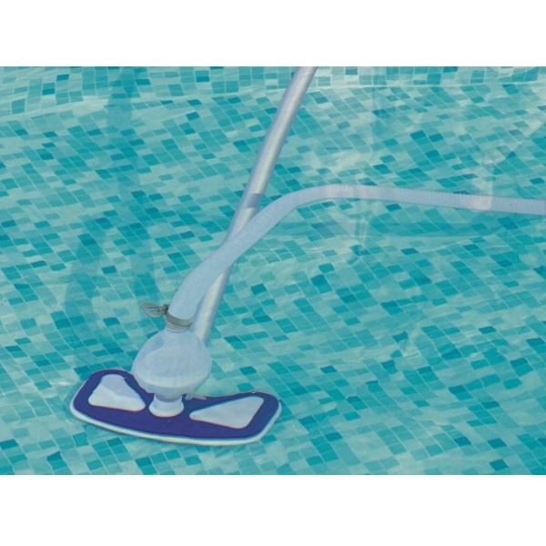 Set curatare piscina (aspirator, plasă, miner 279cm, furtun 7,5m)