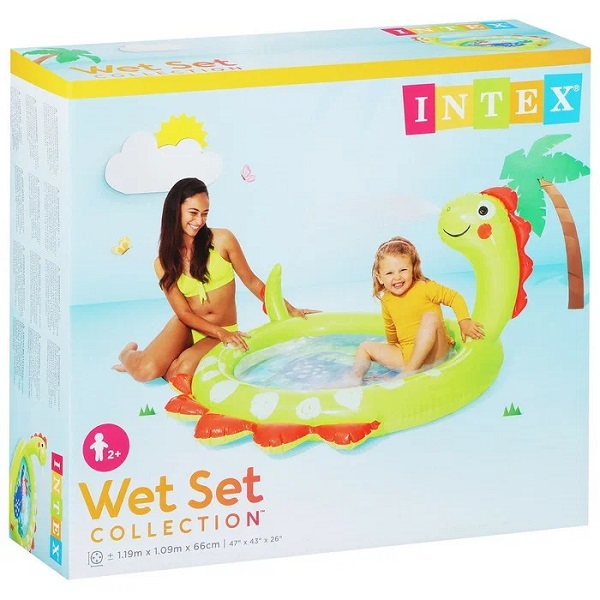 Piscina gonflabilă pentru copii „Dino” 119 х 109 х 66 cm, 2+