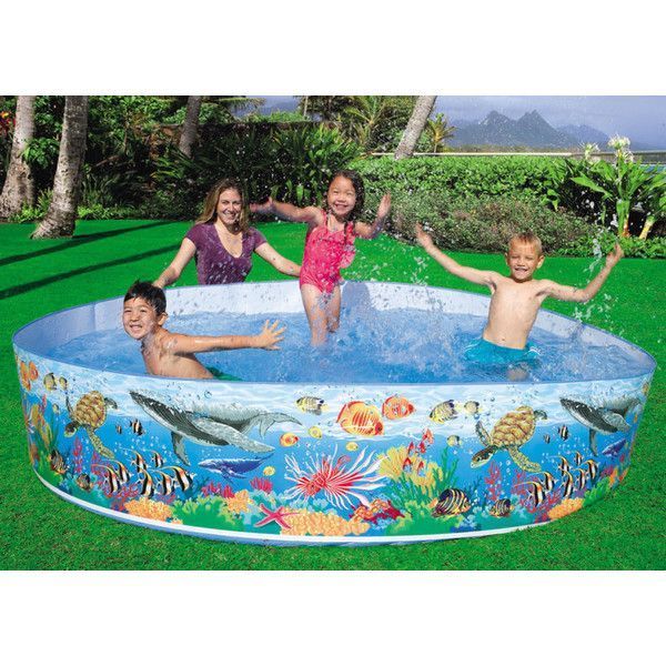 Bazin gonflabil SNAPSET 244x46cm, 2040L, 3+