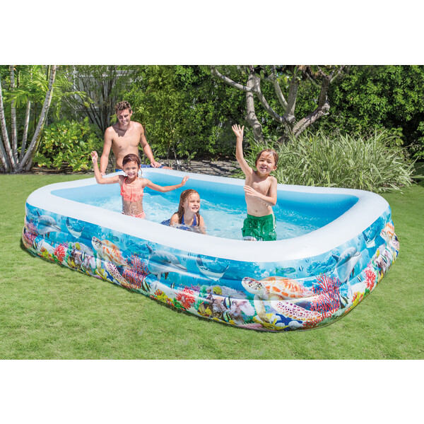 Piscina gonflabilă pentru copii „Recif tropical” 305х183х56,  6+