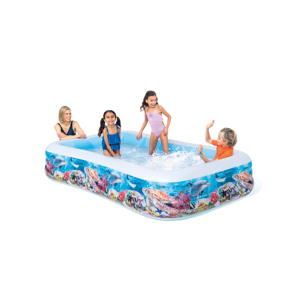 Piscina gonflabilă pentru copii „Recif tropical” 305х183х56,  6+