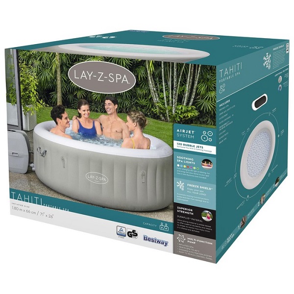 Jacuzzi SPA Tahiti AirJet 180x66cm, 669L, 2-4 persoane