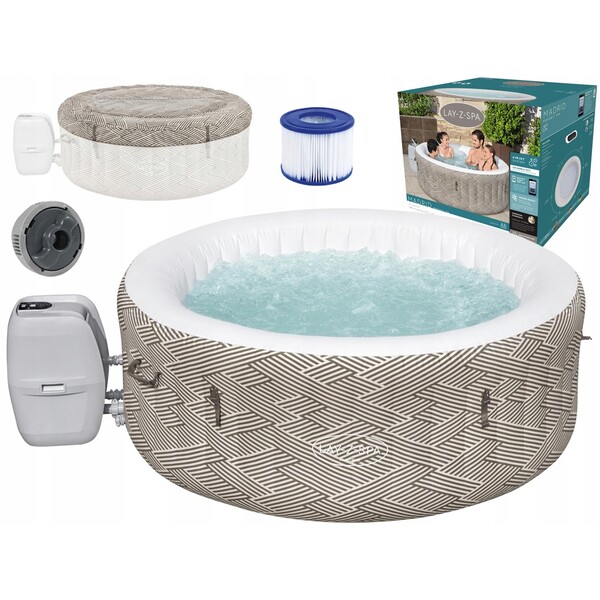 Jacuzzi SPA Madrid AirJet 180x66cm, 669L, 2-4 persoane