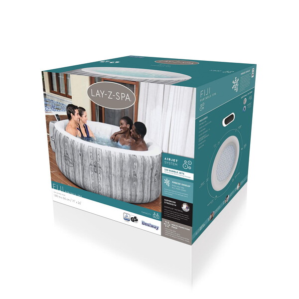 Jacuzzi SPA Fiji AirJet 180x66cm, 669L, 2-4 persoane