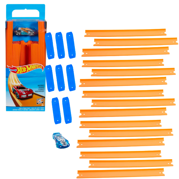 Hot Wheels Set elemente suplimentare p/u pista cu masinuta de baza