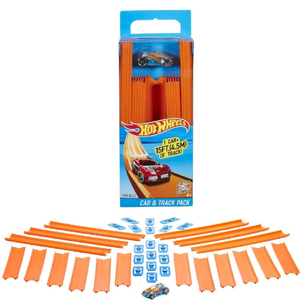 Hot Wheels Set elemente suplimentare p/u pista cu masinuta de baza