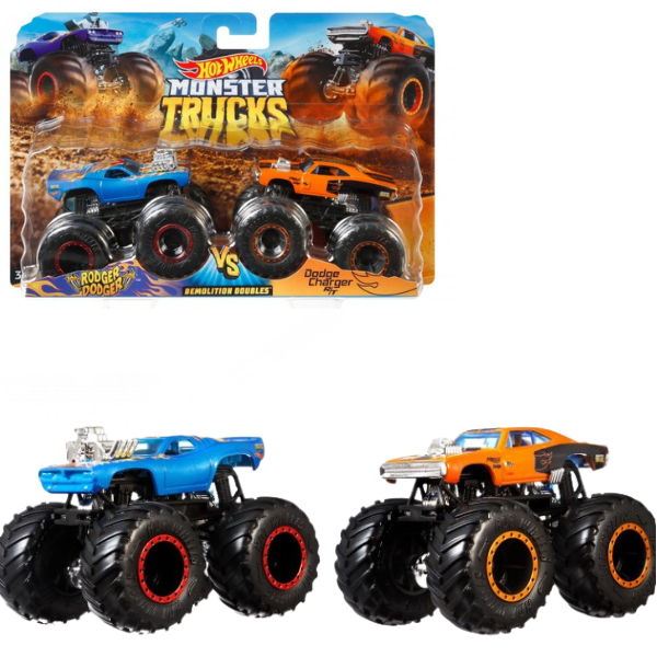 Hot Wheels “Monster Trucks” set 2 m..