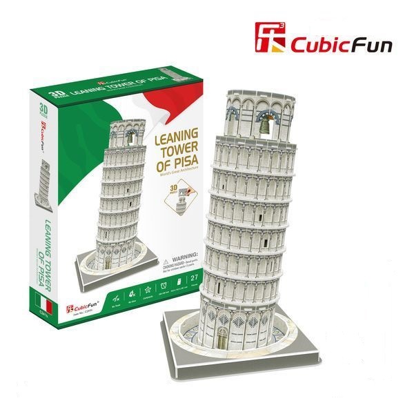 3D PUZZLE Leaning Tower of Pisa..