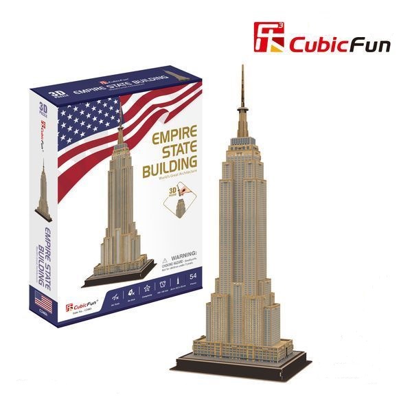 3D puzzle “Empire State Building”, 54 element..