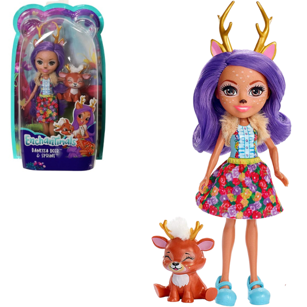 Papusa Enchantimals „Cerbita Daness..