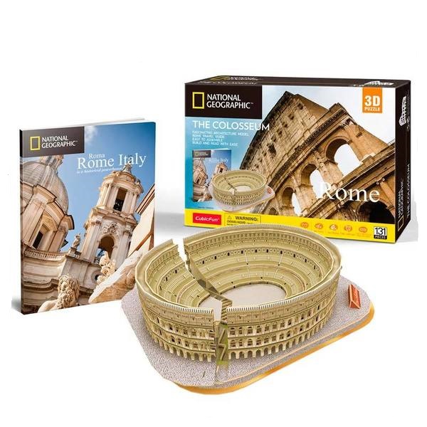 3D puzzle “Colosseum”, 131 elemente..