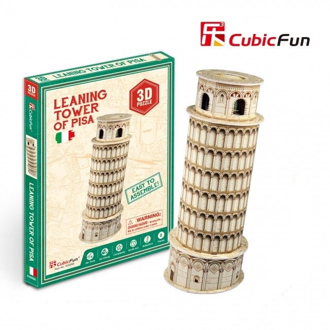 3D PUZZLE Tower of Pisa (Italy)..