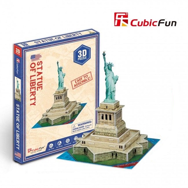 Cumpara  Puzzle-uri 3D - 3D puzzle “Statuia Libertății”, 31 elemente..