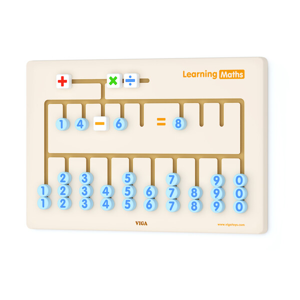 Busyboard (de perete) „Învațăm matematica”..