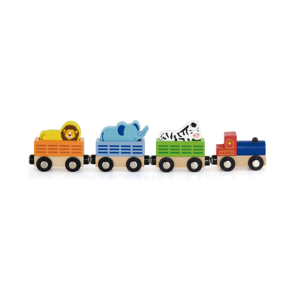 Set de accesorii pentru calea ferată „Tren cu animale sălbatice”