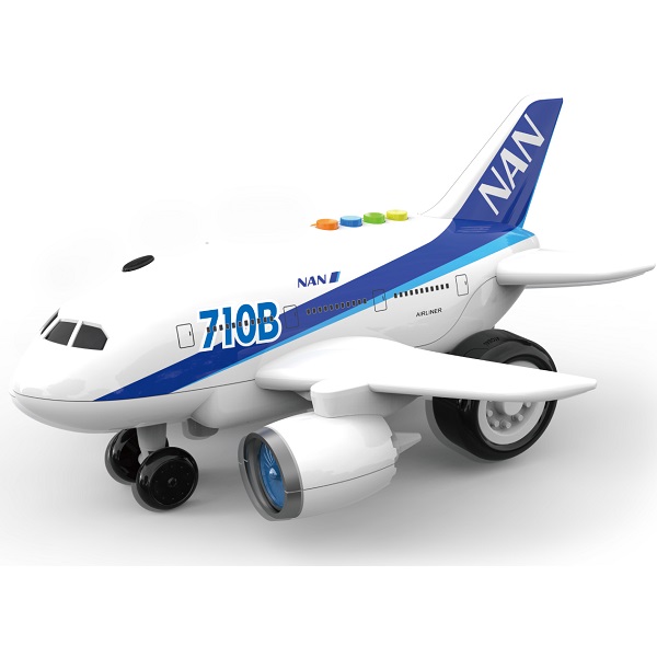 1:200 Avion cu inertie “Planebus 710B” (lumina/sunet)