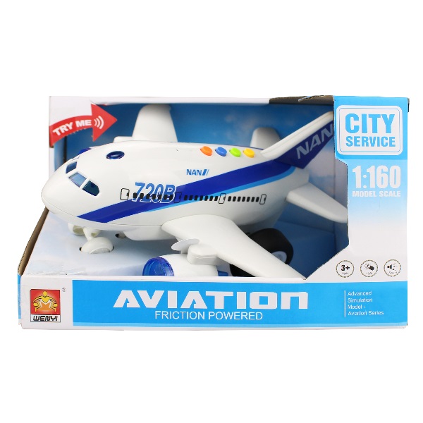 Cumpara  Transport - 1:160 Avion cu inertie “Planebus 720B” (lumin..