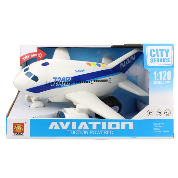 1:120 Avion cu inertie “Planebus 730B” (lumin..