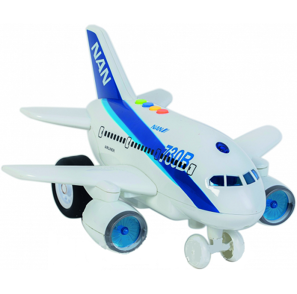 1:120 Avion cu inertie “Planebus 730B” (lumina/sunet)