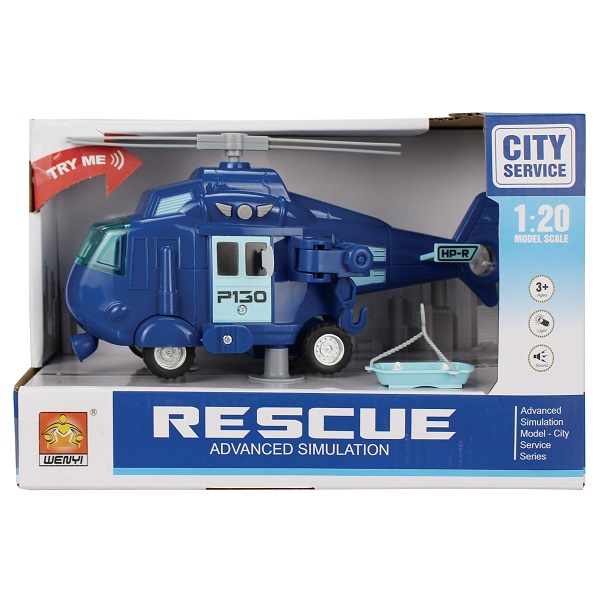Cumpara  Transport - 1:20 Elicopter cu inertie (lumina/sunet)..