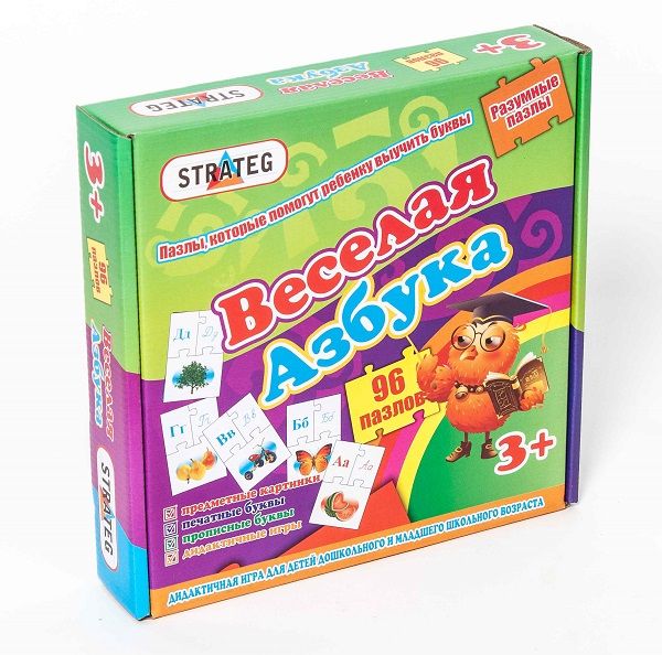 Puzzle ALFABETUL DISTRACTIV (rus)