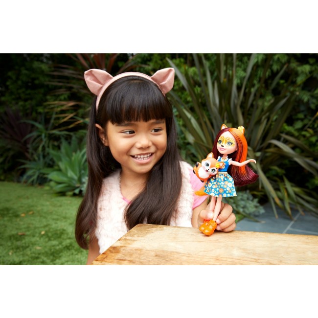 Papusa Enchantimals „Vulpita Felicity & Flick” (new)