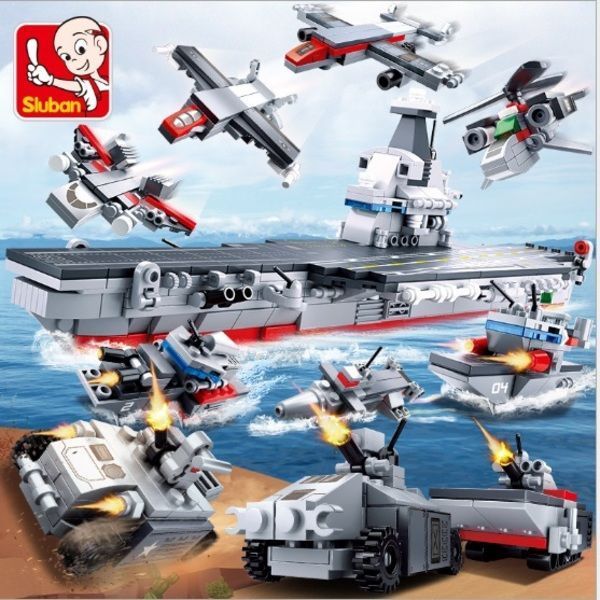КОНСТРУКТОР ARMY 10 INTO 1 AIRCRAFT CARRIER